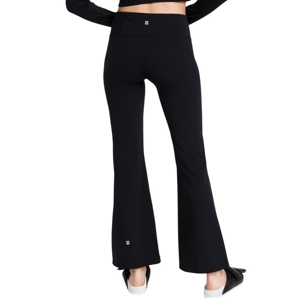 Sweaty Betty Power 32 Workout Boot Cut Trouser Black SB9218R Womens Size S